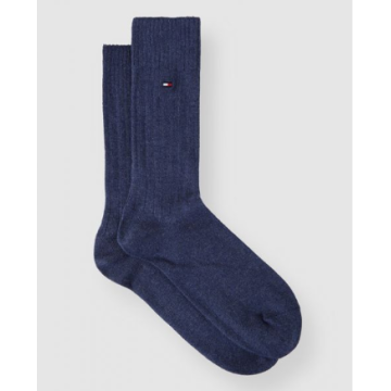 Pack 2 pares calcetines Canalé Tommy Hilfiger Hombre Azul Jean Talla 43/46