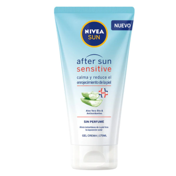 NIVEA Su After Sun Sensitive Gel Crema Sin Perfume 175 ml