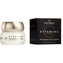 Pure Mineral Dead Sea Cosmetics Crema De Noche Vitamina C Restauradora 50 ml