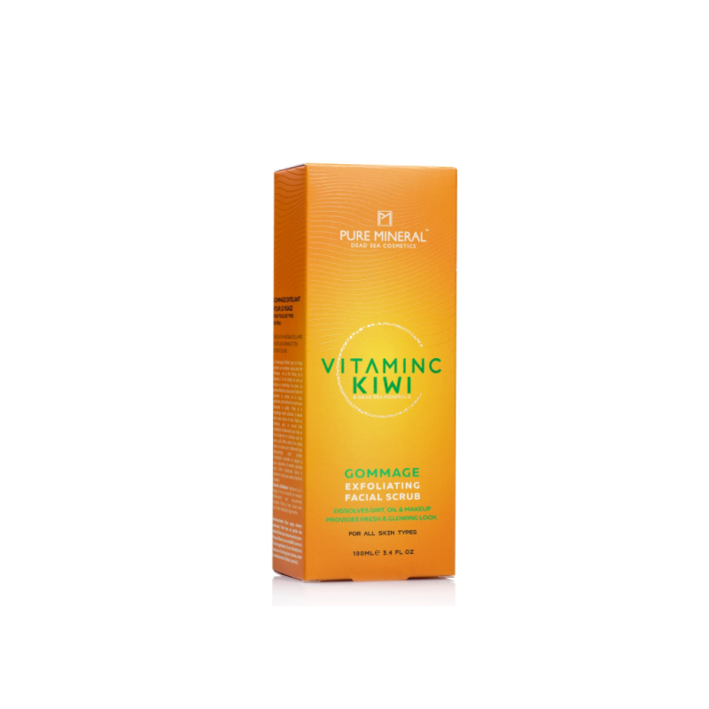 Pure Mineral Dead Sea Cosmetics Exfoliante Facial Vitamina C 100 ml