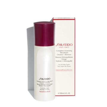 Shiseido Complete Cleansing Microfoam Cleanse + Remove 180 ml