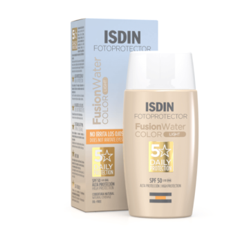 ISDIN Fotoprotector SPF 50+ Color LIGHT Fusion Water 50 ml