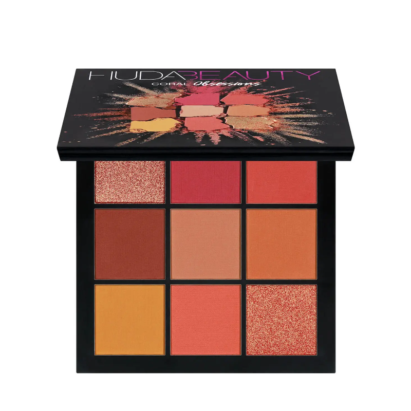 Huda Beauty Eyeshadow Palette Coral Obsessions