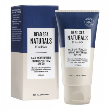 AHAVA Dead Sea Naturals Facial Moisturizer Cream SPF 20 50 ml